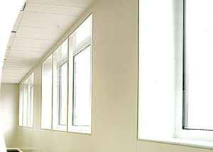 Ventana de observación - ClearSphere - para sala blanca / fija