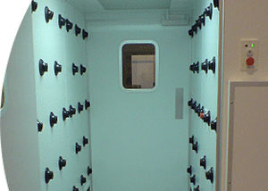 Ducha para sala blanca - ClearSphere - de aire