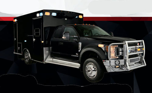 Ambulancia para el traslado de pacientes - LIBERTY - Braun Industries, Inc. - con cuerpo modular independiente / tipo I / diésel