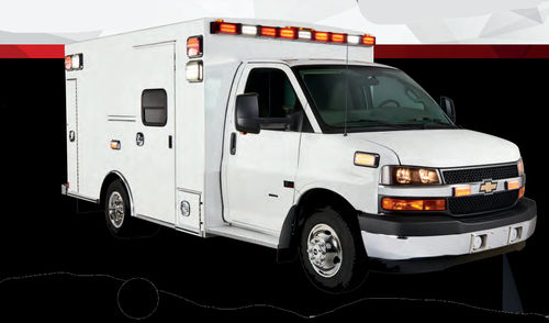 Ambulancia de traslado - Express - Braun Industries, Inc. - con cuerpo modular independiente / tipo III / tipo I