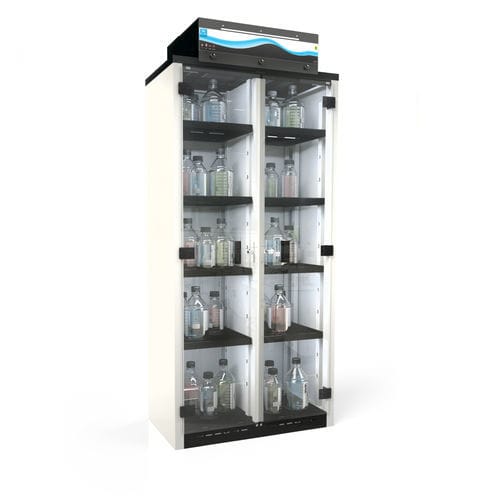 Armario con filtración - 832BF - Erlab - para productos químicos / de laboratorio / con estante