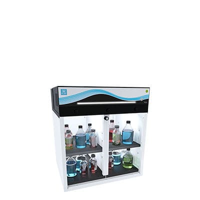 Armario con filtración - 632 B - Erlab - para productos químicos / de laboratorio / con estante