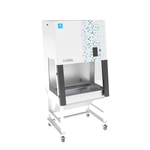 Cabina de seguridad microbiológica de laboratorio - Anilis 900 - Erlab - de cambio de jaulas / móvil / con filtro HEPA
