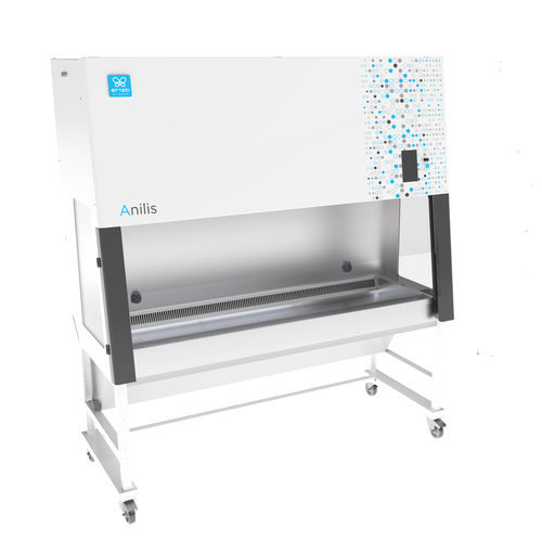 Cabina de seguridad microbiológica de laboratorio - Anilis 1800 - Erlab - de cambio de jaulas / móvil / con filtro HEPA