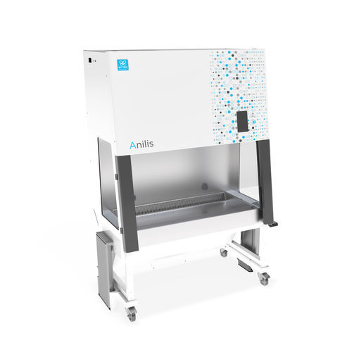Cabina de seguridad microbiológica de laboratorio - Anilis 1200 - Erlab - de cambio de jaulas / móvil
