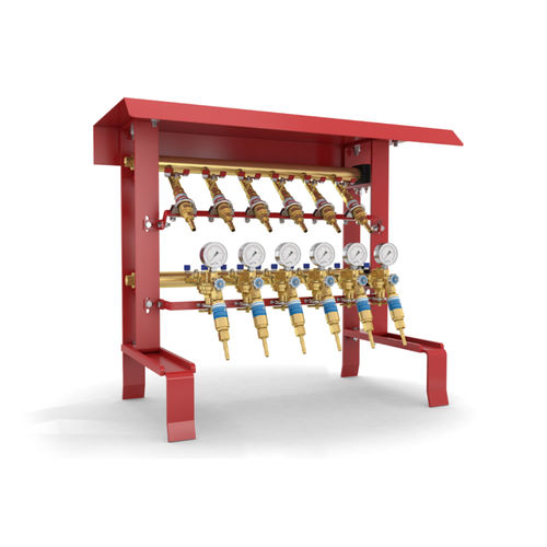 Toma DIN - 704 - WITT - de gases médicos