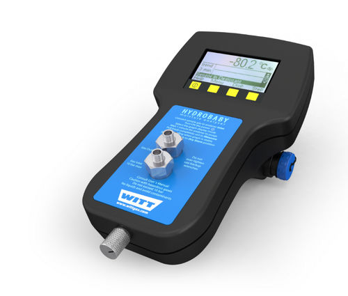Balanza de humedad electrónica - HYDROBABY - WITT - para gases médicos / de mano / USB