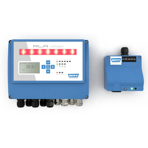 Monitor de pruebasing de toxicidad - RLA - WITT - de control / de aire ambiente / de O2