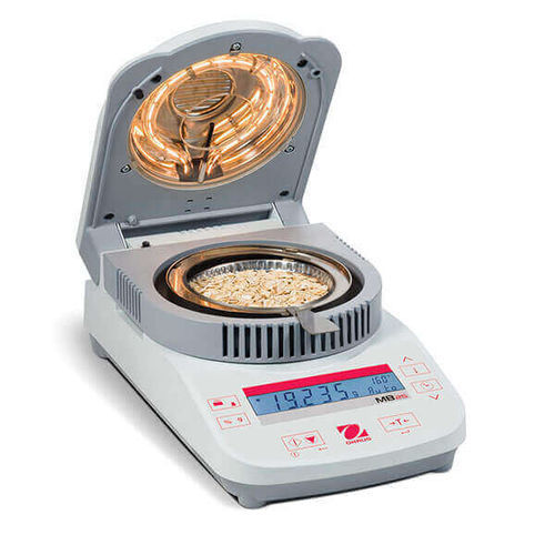 Balanza de humedad electrónica - MB25 - OHAUS Europe GmbH - para laboratorio / de mesa / con pantalla LCD