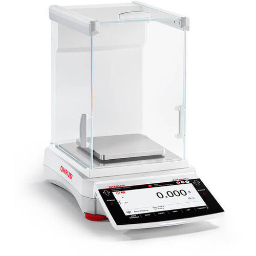 Balanza de laboratorio de precisión - EXR223 - OHAUS Europe GmbH - electrónica / de mesa / con pantalla táctil
