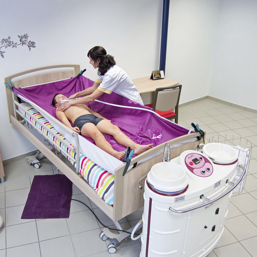 Ducha de cama móvil - Ruby - FRANCE REVAL - con regadera / con bomba / con ruedas