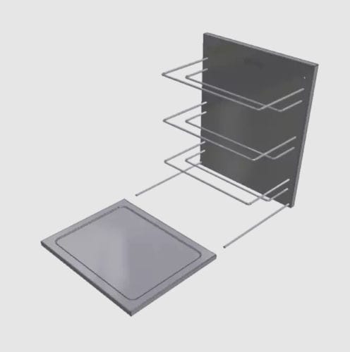 Estante para palanganas - FRANCE REVAL - para recipientes / de pared