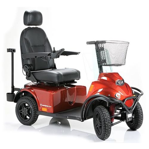 Scooter para movilidad reducida eléctrico - Mini Crosser X-Joy - Medema - con 4 ruedas / con cesto