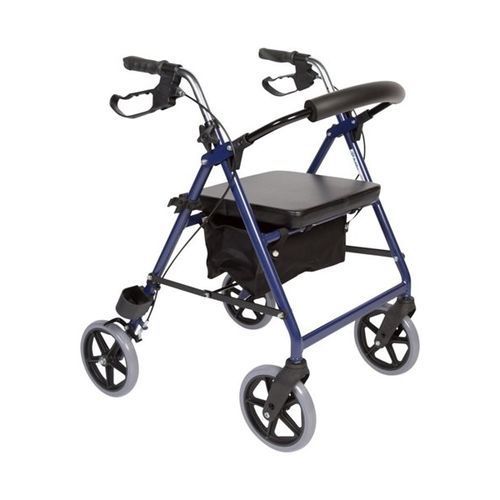 Andador con ruedas con 4 ruedas - Impala - Mobilex A/S  - con asiento / con canasta / con reposabrazos