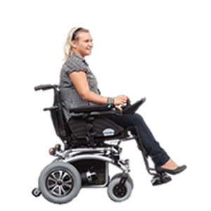Silla de ruedas eléctrica - GC-R - Graf-Carello - de exterior / de interior / con reposapiernas