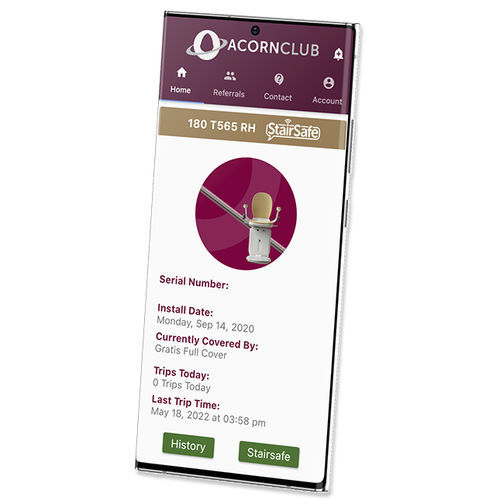 Sistema de monitorización portátil - StairSafe - Acorn Mobility Services