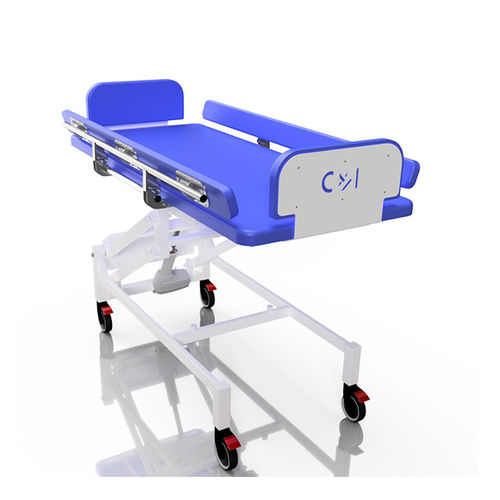 Cama de hospital - Rise and Fall - Care & Independence - manual / con ruedas / con sistema de bloqueo de las ruedas