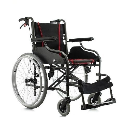 Silla de ruedas manual - L1-622 LITE  - Comfort Orthopedic - de exterior / plegable / con reposapiernas