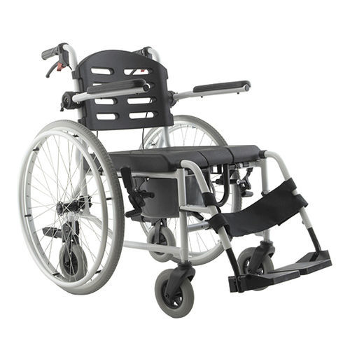 Silla de ducha con reposabrazos - SL-155 (60624) - Comfort Orthopedic - con reposapiés / con apertura higiénica / con respaldo