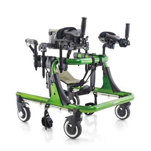 Andador con ruedas con 4 ruedas - STRIDERIDER - Comfort Orthopedic - marco de aluminio / de altura regulable
