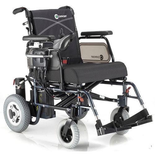Silla de ruedas eléctrica - Traveller﻿ LY-EB103-S  - Comfort Orthopedic - de exterior / plegable / con reposapiernas