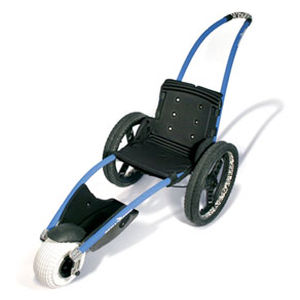 Silla de ruedas pasiva - Hippocampe - Delichon - todoterreno / de playa / con reposapiernas