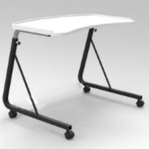 Mesa de cama de altura regulable - KB313 - Direct Healthcare Group - con ruedas