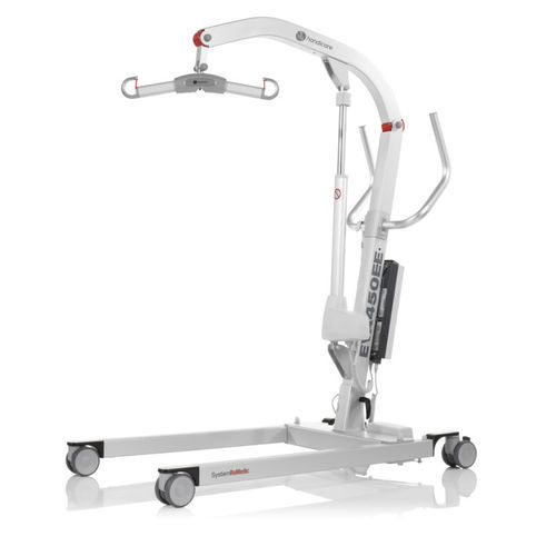 Elevador de pacientes manual - Eva450EE - Direct Healthcare Group - eléctrico / con ruedas / de altura regulable
