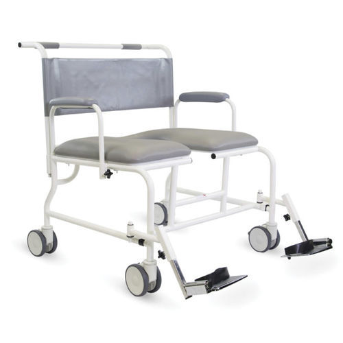 Silla de ducha con reposabrazos - Freeway T100 - Direct Healthcare Group - con ruedas / con reposapiés / bariátrica