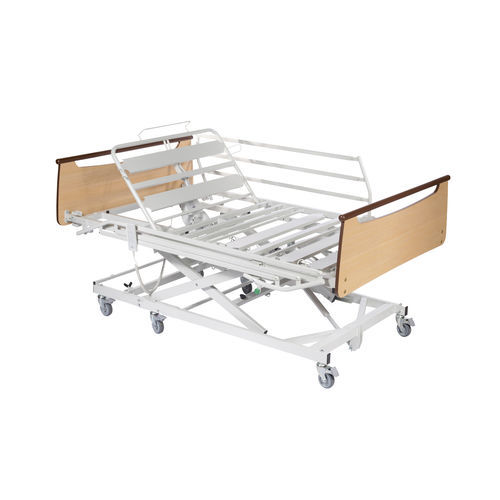 Cama médica - XXL Xpress - Direct Healthcare Group - eléctrica / bariátrica / con ruedas