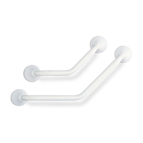 Barra de apoyo para cuarto de baño - ErgoGrip 45° - Direct Healthcare Group - para inodoro / de acero inoxidable / de plástico