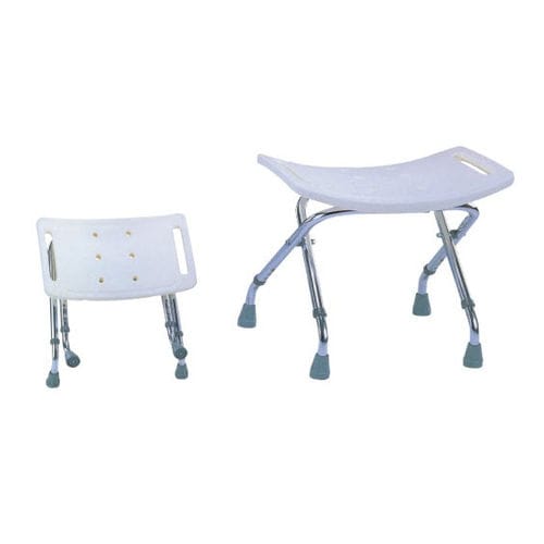 Taburete de ducha de altura variable - A-1006  - Fairminded Industries - plegable