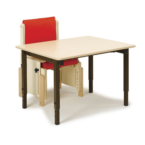 Mesa de trabajo - 2251 - G and S Smirthwaite Ltd.  - rectangular / pediátrica / de altura regulable