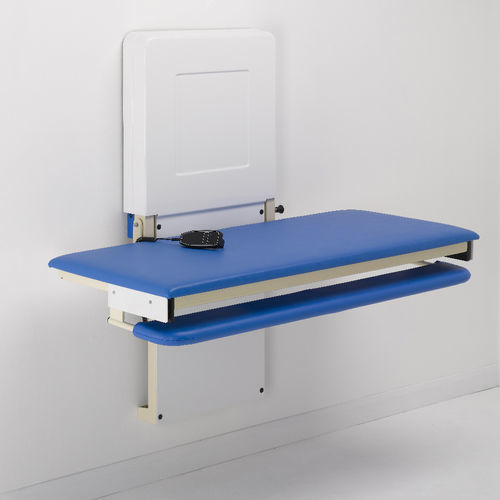 Mesa de trabajo - Easi-Lift - G and S Smirthwaite Ltd.  - para cambiar pañales / rectangular / pediátrica