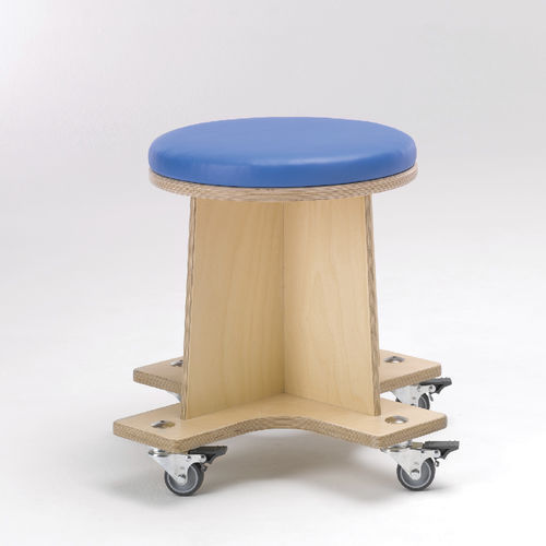 Asiento para centro sanitario - 4178 - G and S Smirthwaite Ltd.  - pediátrico / con ruedas / giratorio