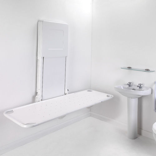 Mesa para cambiar pañales - 3191 - G and S Smirthwaite Ltd.  - rectangular / de acero inoxidable