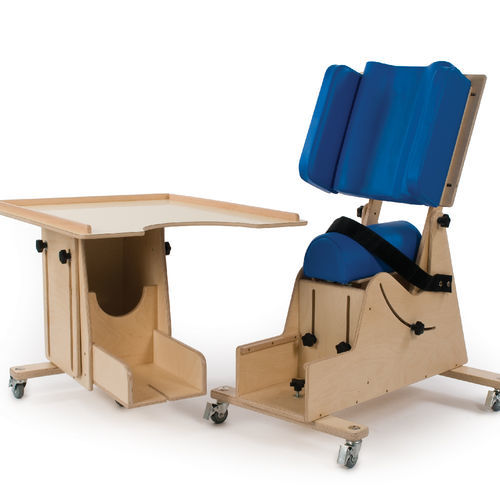 Sillón de descanso de altura variable - Multi-adjustable hip spica chair - G and S Smirthwaite Ltd.  - reclinable / pediátrico / con mesa