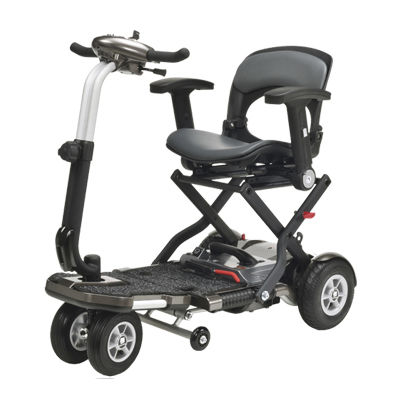 Scooter para movilidad reducida eléctrico - S19 PLUS BRIO - Heartway Medical Products - con 4 ruedas / plegable