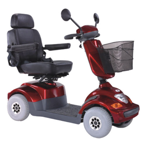 Scooter para movilidad reducida eléctrico - PF2 BOLERO - Heartway Medical Products - con 4 ruedas / con cesto