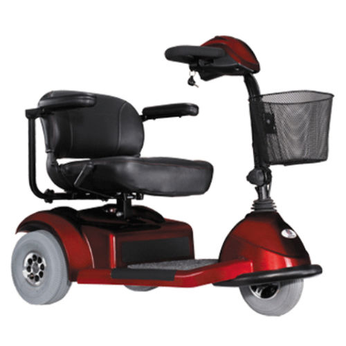 Scooter para movilidad reducida eléctrico - PT3 NOMAD 3 - Heartway Medical Products - bariátrico / 3 ruedas / con cesto
