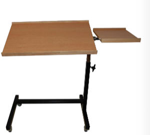 Mesa de cama con ruedas - 131006 - HMN - de altura regulable