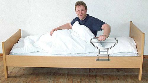 Barra de apoyo para cama - 221307 - HMN - amovible