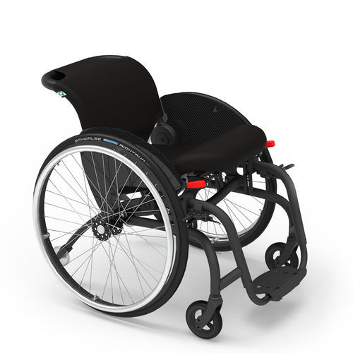 Silla de ruedas activa - FLOW ACTIVE - O4 Wheelchairs - de exterior / de interior / con reposapiernas