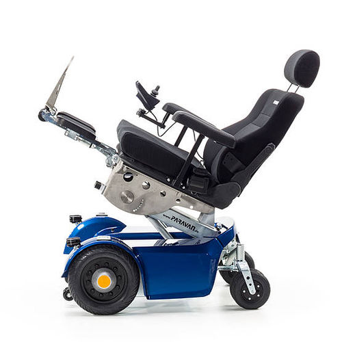Silla de ruedas eléctrica - PR heavy duty - PARAVAN - de exterior / de interior / con reposapiernas