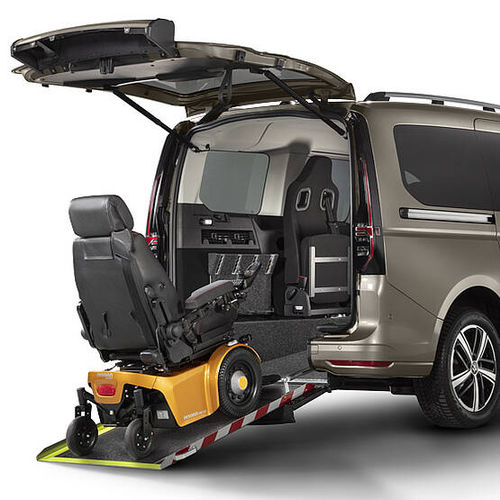 Vehículo para discapacitados monovolumen - VW Caddy V Maxi SD Rear - PARAVAN - acceso posterior