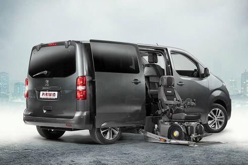 Vehículo para discapacitados monovolumen - Peugeot Traveller - PARAVAN - acceso lateral