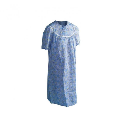 Bata desechable para paciente para mujer - 19N211A - Parsons ADL - de poliéster / de algodón / azul