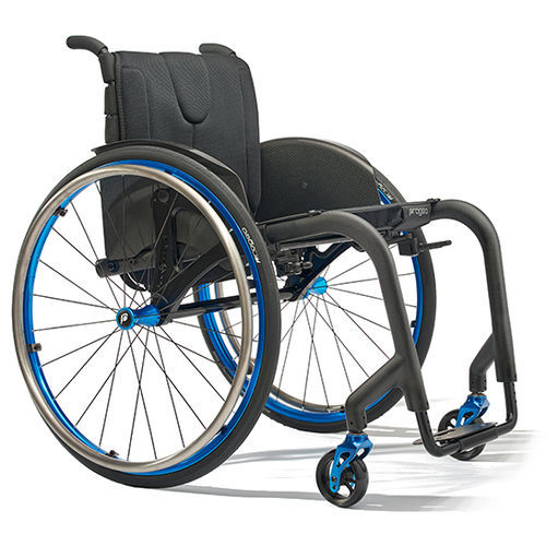 Silla de ruedas manual - Joker  - PROGEO - de exterior / de interior / de altura regulable