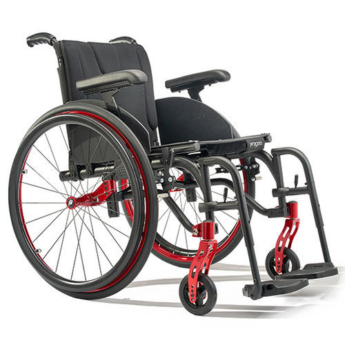 Silla de ruedas manual - Tekna Advance Swing - PROGEO - de exterior / de interior / plegable
