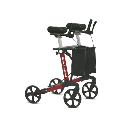 Andador con ruedas con 4 ruedas - Navigator - Rehasense Europe - con reposabrazos / con canasta / con asiento